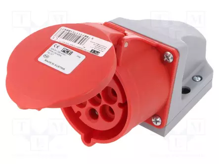 3-VAIHE N LIITINAARAS - 32A - 400VAC - AC liittimet ja rungot - 127-6V - 1