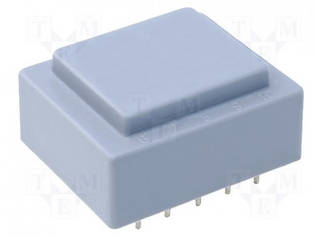 MUUNTAJA: KOTELOITU - 0,6VA - 230VAC - 15V - 15V - 20MA - 20MA - PCB - IP00 - Piirilevymuuntajat - TSZZ0.52X15V - 1