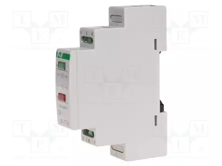 JÄNNITTEENILMAISIN - 5÷10VAC - 5÷10VDC - IP20 - DIN-KISKOLLE - LK-714 - Sulakeasennustarvikkeet - LK-714-5-10V - 1