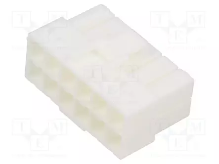 LIITIN: JOHTO-JOHTO/LEVY - PISTOKE - NAARAS - 600V - PIN: 12 - JOHTOON - DC liittimet - VLP-12V - 2