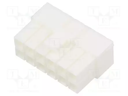 LIITIN: JOHTO-JOHTO/LEVY - PISTOKE - NAARAS - 600V - PIN: 12 - JOHTOON - DC liittimet - VLP-12V - 1