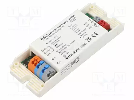 VIRTALÄHDE: IMPULSSI - LED - DALI,DALI 2 - 24VDC - 1A - 220÷240VAC - IP20 - LED teholähteet - 89453849-CWW-24V - 1