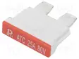 25A - 80VDC - AUTOSULAKE - 19MM - KUPARI - Autosulakkeet - 340032-80V - 1