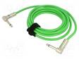 KAAPELI - JACK 6,3 MM 2PIN KULMAPISTOKE,MOLEMMIN PUOLIN - 3M - Muut audio-videokaapelit - TAS-TK113PSF-V - 1