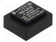 MUUNTAJA - 0,5VA - 230VAC - 24V - PCB - IP00 - TEZ - A: 28MM - Piirilevymuuntajat - TEZ0.51D24V - 1