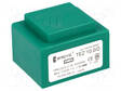 MUUNTAJA - 10VA - 230VAC - 7,5V - 1333,3MA - PCB - IP00 - TEZ - Piirilevymuuntajat - TEZ10D7.5V - 1