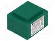 MUUNTAJA - 1,5VA - 230VAC - 6V - 6V - 12,5MA - 125MA - PCB - IP00 - Piirilevymuuntajat - TEZ1.5D6-6V - 1