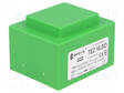 MUUNTAJA - 16VA - 230VAC - 12V - 12V - 666,6MA - 666,6MA - PCB - Piirilevymuuntajat - TEZ16D12-12V - 1