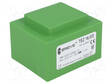 MUUNTAJA - 16VA - 400VAC - 12V - 1333,3MA - PCB - IP00 - TEZ - Piirilevymuuntajat - TEZ16D40012V - 1