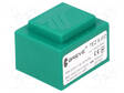 MUUNTAJA - 6VA - 230VAC - 24V - 250MA - PCB - IP00 - TEZ - A: 38MM - Piirilevymuuntajat - TEZ6D24V - 1