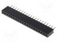 PIIKKIRIMALIITIN - N LIITINAARAS - PIN: 20 - THT - SUORA - 1A - 1,27MM - Piikkirimaliittimet - DS1065-01-1X20S8BV - 1