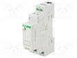 RELE: ASENNUS-MONOSTABIILI - SPDT - UKELAN: 12VAC,12VDC - 8A - IP20 - Asennusreleet - PK-2P-12V - 1