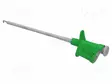 MITTAUSKOUKKU - 6A - VIHREÄ - LIITOKSET: MESSINKI - Testauskoukut - PJP6008-IEC-V - 1