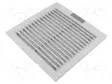 AKSIAALIPUHALLIN IP55 - 204X204X37MM - RAL 7035 - AC poistopuhaltimet - ALFAATV3000V - 1