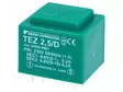 MUUNTAJA - 2,5VA - 230VAC - 6V - 6V - 208,3MA - 208,3MA - PCB - Piirilevymuuntajat - TEZ2.5D6-6V - 1