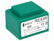MUUNTAJA - 6VA - 230VAC - 10,5V - 571,4MA - PCB - IP00 - TEZ - Piirilevymuuntajat - TEZ6D10.5V - 1