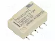 RELE - DPDT - UKELAN: 3VDC - IKOSKETINTEN MAX: 2A - Pienoisreleet - TQ2SA-L2-3V - 1