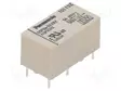 RELE - DPST - UKELAN: 12VDC - IKOSKETINTEN MAX: 5A - Pienoisreleet - DSP2A-DC12V - 1