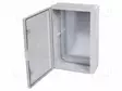 SEINÄASENNUSKOTELO - X: 410MM - Y: 610MM - Z: 202MM - ABS - VAALEANHARMAA - IP65 - Seinään asennettavat kotelot - PW-C.1603UV - 2