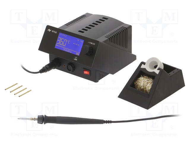 ASEMA: JUOTOS-ASEMAN TEHO: 120W - 150÷450°C - ESD - VARUSTUS: JUOTIN - Juotosasemat - ERSA-0IC2205V - 1