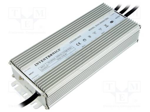 VIRTALÄHDE: IMPULSSI - LED - 300W - 12VDC - 22,9A - 90÷305VAC - IP67 - LED teholähteet - EUV-300S012SV - 1