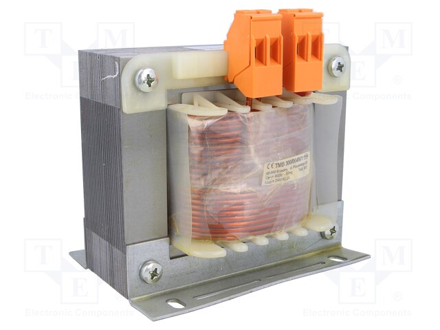 MUUNTAJA: VERKKOMUUNTAJA - 300VA - 400VAC - 24V - LÄHDÖT: JATKOJOHTO - Muuntajat kiinnityksen kanssa - TMB30040024V - 1