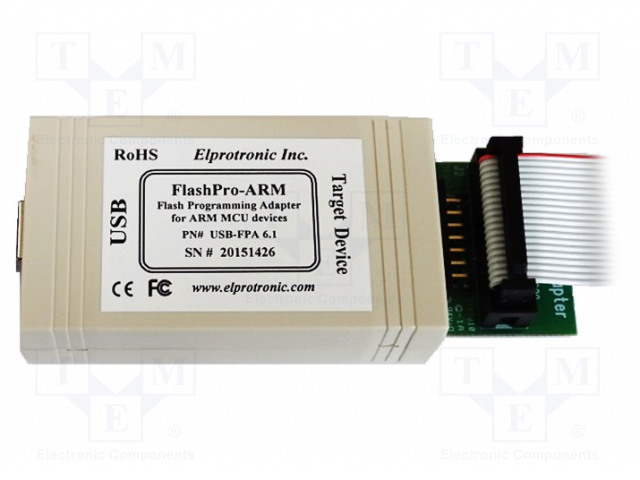 OHJELMOINTILAITE: MIKROKONTROLLERIT - USB - 14PIN,USB B - Ohjelmointilaitteet - GP-ARM-1V - 1