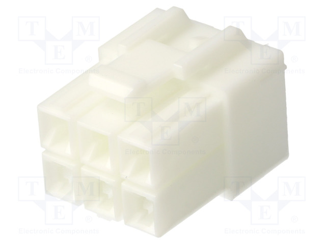 LIITIN: JOHTO-JOHTO/LEVY - PISTOKE - NAARAS - 600V - PIN: 6 - JOHTOON - DC liittimet - VLP-06V - 1