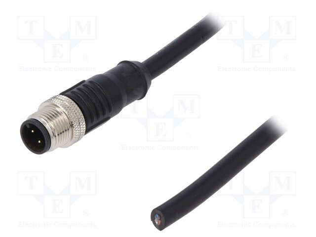 PISTOKE - M12 - PIN: 4 - UROS - A-KOODI-DEVICENET / CANOPEN - IP65,IP67 - M12 liittimet - SM12-CVT-A4M2A010V - 1