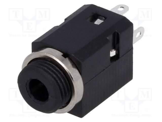 LIITIN: JACK 3,5MM - N LIITINAARAS - STEREO - NAVAT: 3 - SUORA - Plugit ja jakit - FC681374V - 1