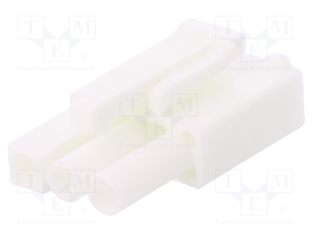 LIITIN: JOHTO-JOHTO - PISTOKE - NAARAS - PIN: 3 - EL - 4,5MM - 1X3 - Signaaliliittimet rasteri 4,50mm - ELP-03V - 1