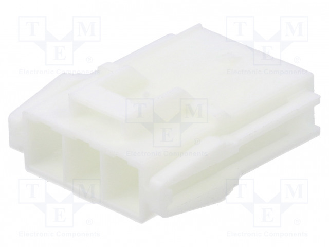 LIITIN: JOHTO-JOHTO - PISTOKE - UROS - 20A - 600V - PIN: 3 - JOHTOON - 6,2MM - DC liittimet - VLR-03V - 1