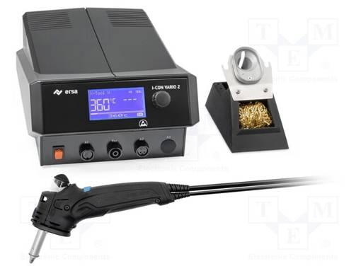 ASEMA: JUOTTEENPOISTOTEIPPI - 200W - 230VAC - 150÷450°C - ESD - Juotinasemat ja juotteenpoistoasemat - ERSA-0ICV2005XV - 1