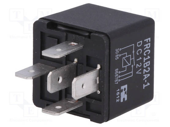 RELE - SPST-NO - UKELAN: 12VDC - 40A - AUTOSULAKE - Autoreleet - FRC1B2A-1-DC12V - 1