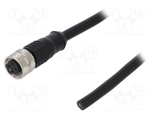 PISTOKE - M12 - PIN: 4 - NAARAS - A-KOODI-DEVICENET / CANOPEN - 250V - 4A - M12 liittimet - SM12-PVT-A4F2A010V - 1