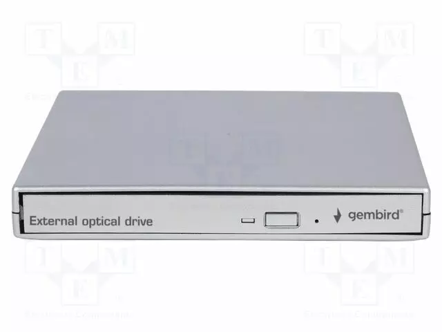 ULKOINEN DVD-ASEMA - HOPEA - DC,USB B-PISTORASIA - USB 2.0 - Tietokoneen oheislaitteet - DVD-USB-021-SV - 1