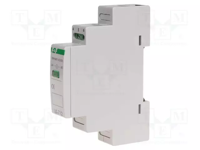 JÄNNITTEENILMAISIN - 5÷10VAC - 5÷10VDC - IP20 - DIN-KISKOLLE - LK-712 - Sulakeasennustarvikkeet - LK-712G-5-10V - 1