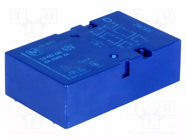 RELE - SPST-NO X4 + SPST-NC X4 - UKELAN: 48VDC - Pienoisreleet - SF4D-48V - 1