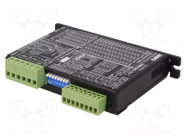 5,5A - OHJELMOINTI: DIP-SWITCH - 120X75X20MM - IN 1: 0÷5V - 20÷60V - Askelmoottoreiden ohjaimet - DMD560-SV - 1