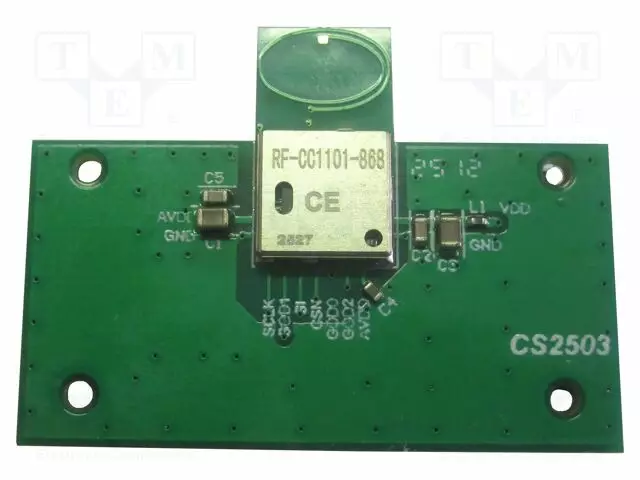 KEHITYSALUSTA - RF - KOMP: CC1101 - 1,8÷3,8VDC - Tiedonsiirto kehityspaketit - RF-CC1101-868-EV - 1