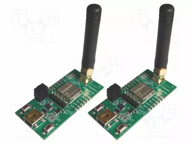 KEHITYSALUSTA - RF - KOMP: CC1310 - 5VDC - PROTOTYYPPIPIIRILEVY - Tiedonsiirto kehityspaketit - RF-CC1310-AT-EV - 1