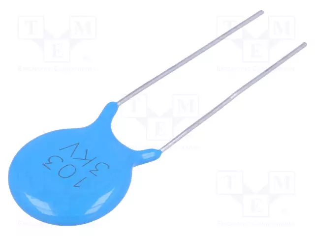 KERAAMINEN KONDENSAATTORI - 10NF - 3KV - Y5V - ±20% - THT - 7,5MM - Keraamiset kondensaattorit - CCH-10N3000V - 1