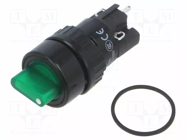 KIERTOKYTKIN - AS: 2 - SPDT - 2A/220VAC - 0,1A/220VDCOHM - Kiertokytkimet - LAS1Y-11X2G24V - 1