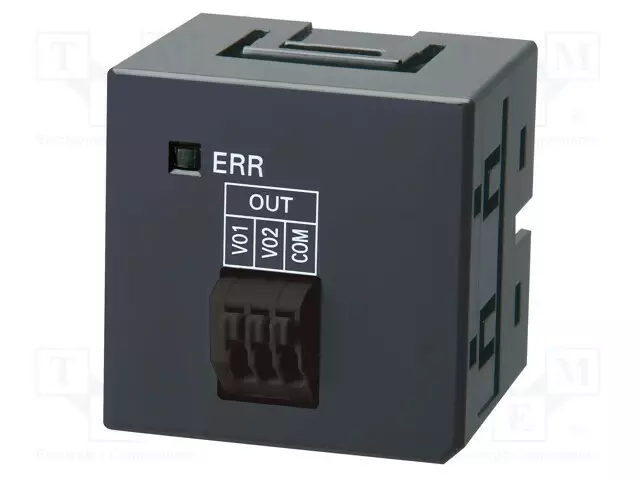 AUTOMATION MODULE: IN/OUT EXTENSION - OUT 1: 0÷10V - ANALOG.OUT: 2 - PLC ajurit - NX1W-DAB21V - 1