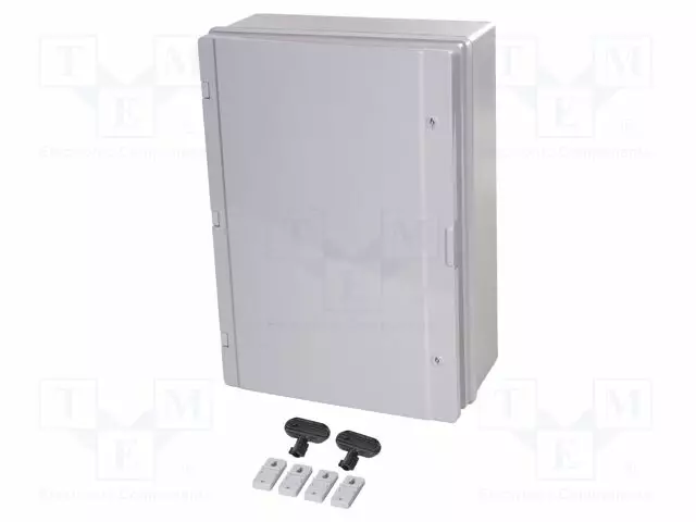 SEINÄASENNUSKOTELO - X: 511MM - Y: 711MM - Z: 253MM - ABS - VAALEANHARMAA - IP65 - Seinään asennettavat kotelot - PW-C.1604UV - 1