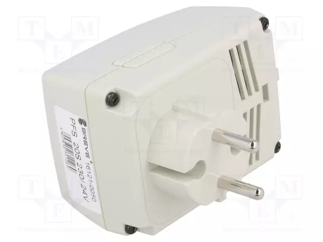 VIRTALÄHDE KIINTEÄLLÄ JÄNNITTEELLÄ,VERKKOMUUNTAJA,PISTOKE - 20W - Pistorasiamuuntajat - PFS20S24V - 1