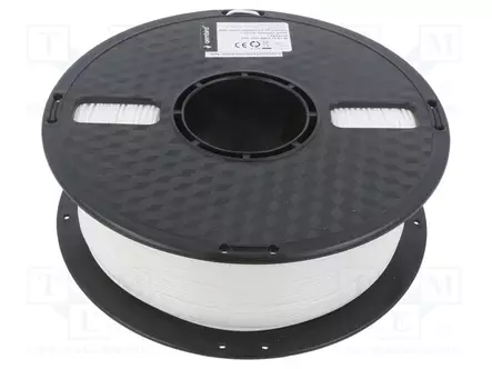 3D FILAMENTTI PET-G - 1,75MM - VALKOINEN - 220÷260°C - 1KG - 3D Filamentit - 3DP-PETG1.75-01-W - 1