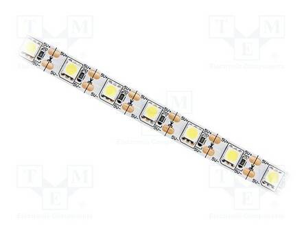 LED-NAUHA - LÄMMIN VALKOINEN - 5050 - LED/M: 60 - 10MM - VALKOINEN PCB - LED nauhat ja modulit - S010060CA1LZ-NWW - 1