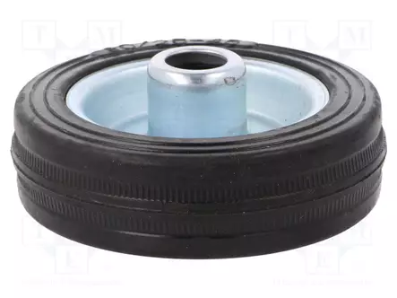 KULJETUSPYÖRÄ - Ø: 80MM - W: 25MM - 50KG - KUMI - SHORE-KOVUUS: 80 - CSG - Kuljetuspyörät - CSG-8012W - 2