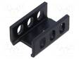 JÄÄHDYTYSLEVY - U - TO220 - MUSTA - L: 25MM - W: 16MM - H: 11MM - Jäähdytyslevyt - KL-11225ASW - 1